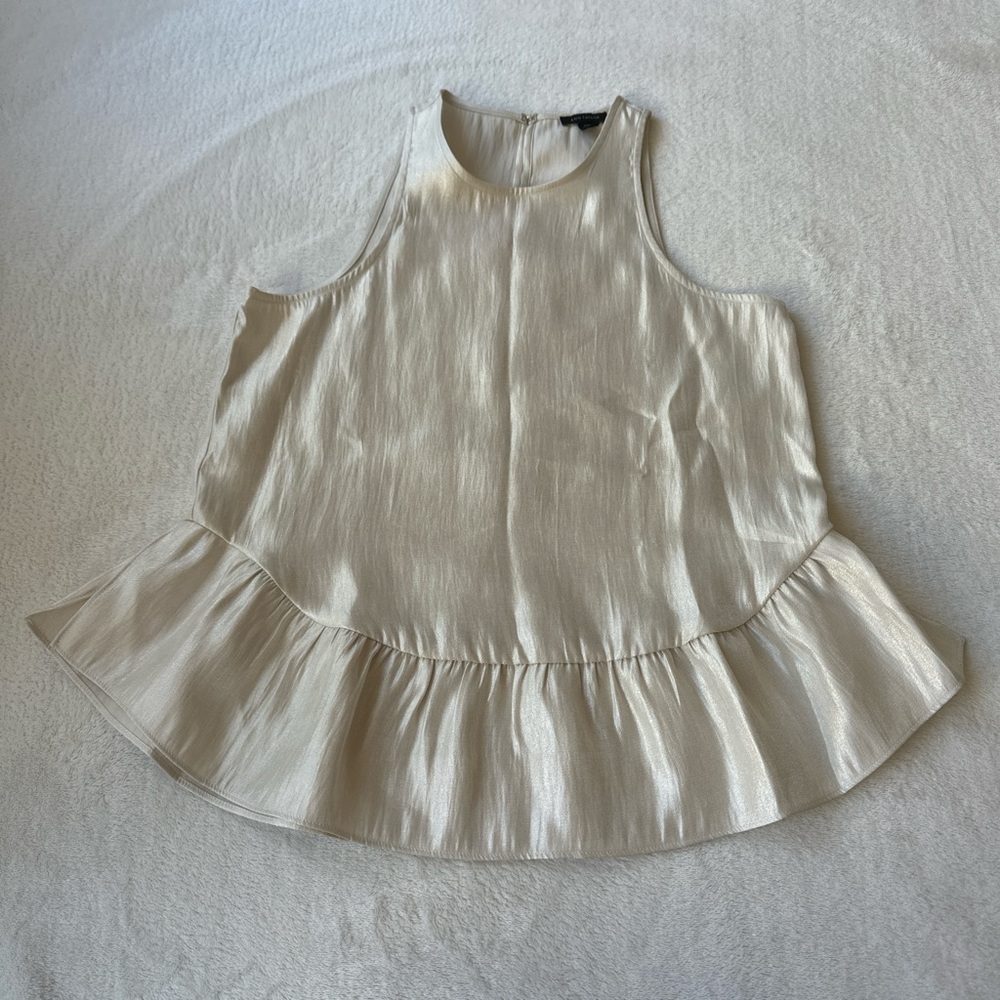 Ann Taylor peplum top